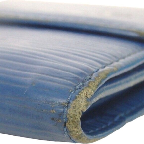 134160AB Louis Vuitton Wallet Blue Epi Leather - Picture 8 of 13
